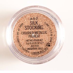MAC, Crushed Metallic, Limited Edition Pigment, Silk Stockings